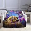 Mobile Legends Bang Bang Cartoon Printed Blankets Fashion Warm Flange Blanket Home Travel Blanket Bed Linings Birthday Gift