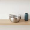 Double Layer Vegetable Drain Basket Stainless Steel Food Storage Container  Household