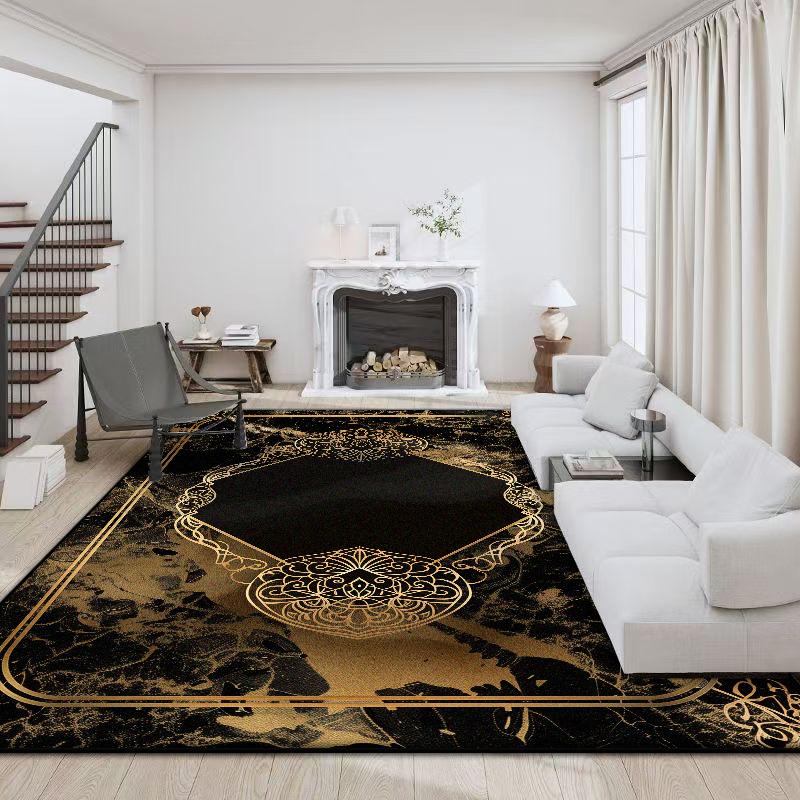 Modern home decoration luxury Carpet living room non-slip large room rugs senior soft Sofa table mat Easy cleaning customizable