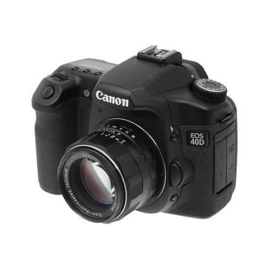 NinoLite for attaching M42 mount lenses to Canon EOS camera bodies M42-EOS Adapter, Black,