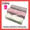 LISEN Polishing Wax Set: Purple, Black, Green - 8K Mirror Finish, Easy Apply, Quick Shine for Stainless Steel