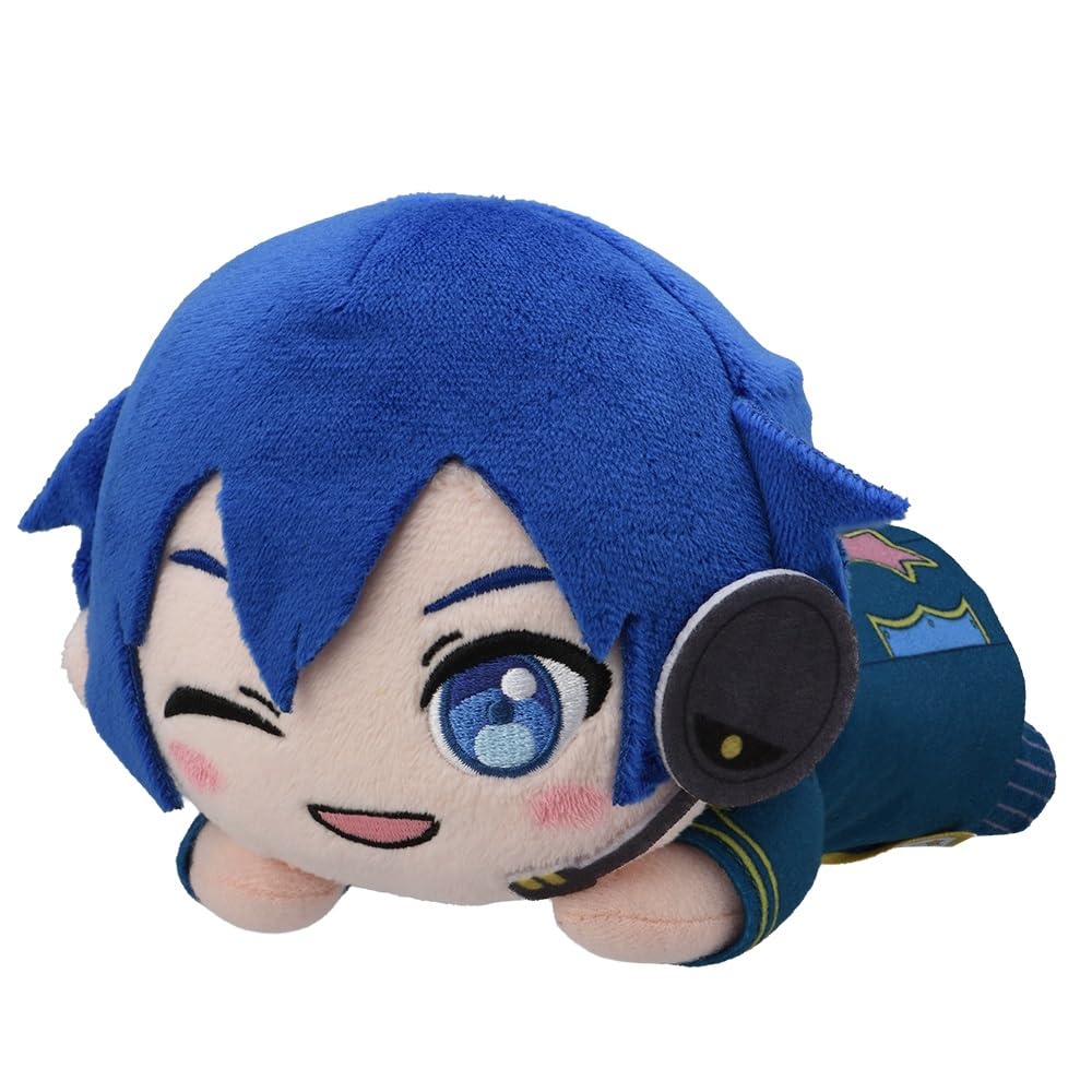 

The Broken World and Miku Who Lying Down Plush Toy from the Wonderland Project SEKAI Can t Sing KAITO World