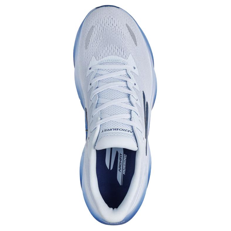 Skechers AERO BURST Abriebfeste Atmungsaktive Rückfedernde Laufschuhe Herren Hellblau 246210-LTBL