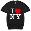New Fashion Tshirt Men Crew Neck Tees I Love New York NY Heart Souvenir Funny T Shirt Gift Comics Classic Many Color Tops Tees