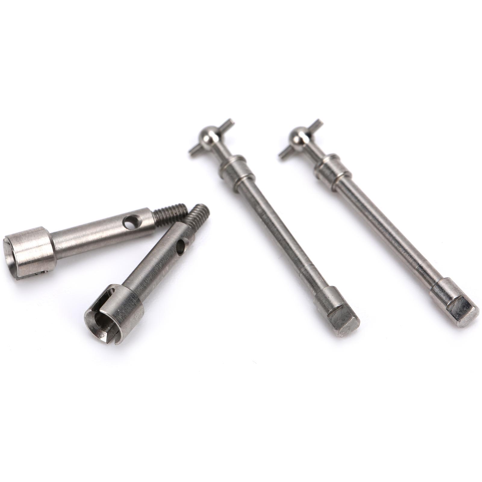 

Stainless Steel Front Drive Shaft Dog Bone Replacement for Axial SCX24 90081 1/24 RC Car