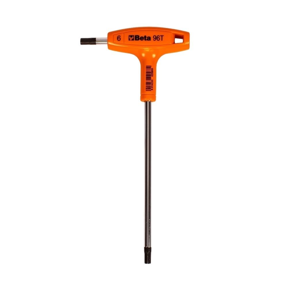 

Beta Hexagonal 200 x Part 000960940 T-Handle Wrench, 96T, 5.0, 84mm, Number оранжевый