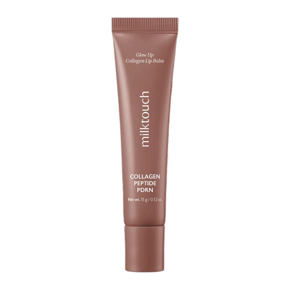 Milk Touch Glow Up Collagen Lip Balm Caramel Fondue Moisturizing Tinted Lip Care 15g