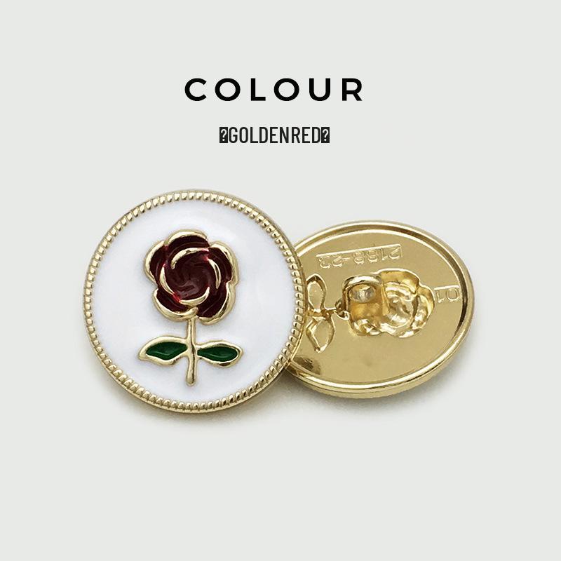 Versatile Coat and Sweater Buttons: Flower, Tulip, Heart, Square, and Bow Designs