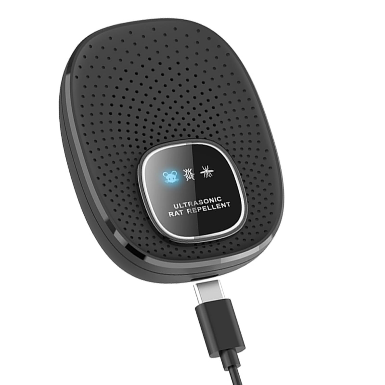 

Ультразвуковой отпугиватель грызунов Мощный и безопасный и всенаправленный Автомобильный электрический отпугиватель комаров Эффективный Радиус действия Комплект из 2 штук, Эффективный, Безвредный, Компактный,