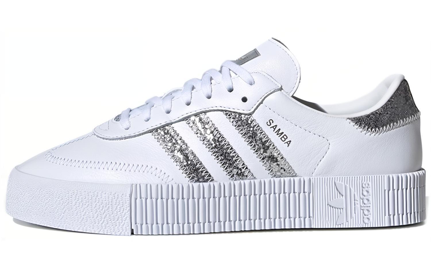 Adidas Sambarose White Silver Women s FX3819 36