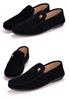 Men's Korean Style Slip-On Loafers – Trendy, Casual, Non-slip Cloth Driving Shoes