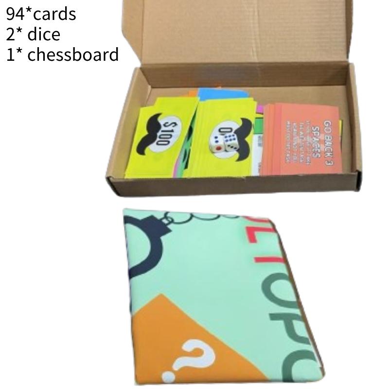 Adult Couple Opoly Board Game Date Night Ideas Conversation Intimacy Cards Deck