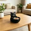 Cat Shape Storage Ornaments Large Capacity Bowl Storage Box 3D Print Molding Desktop Organizer for Snacks Keys Small Items