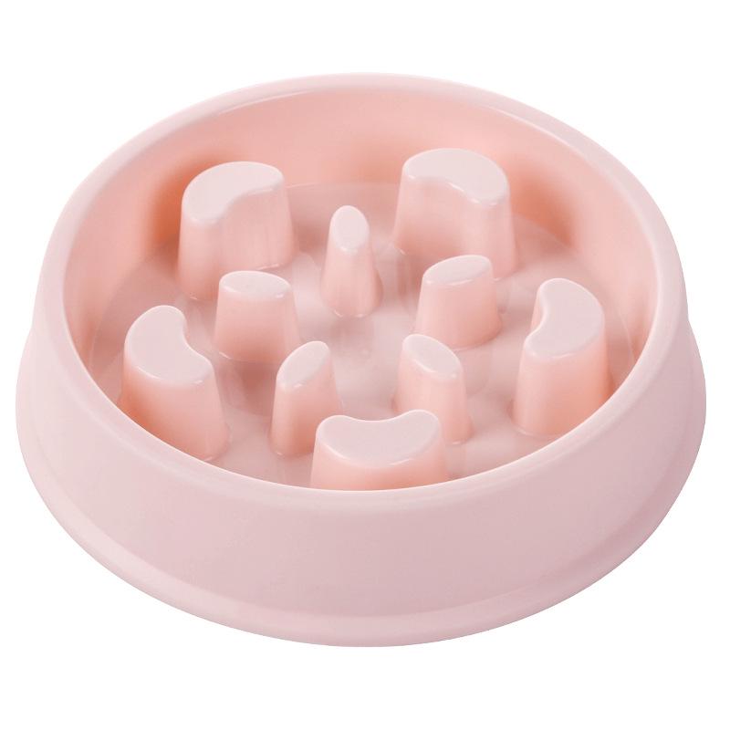 Petal-Shaped Slow Feeder Bowl for Small/Medium Dogs - Anti-Choking, Anti-Gulping, Non-Slip, Anti-Tip Pet Bowl.