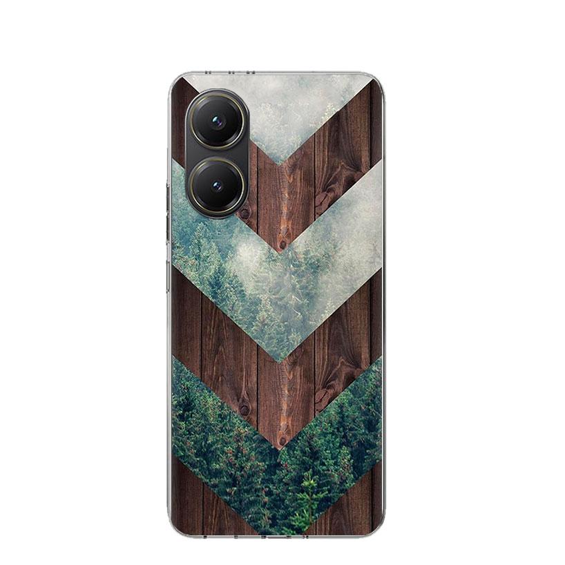 Forest Geometry Wood Nature Case Phone Cover for Xiaomi Poco X3 Nfc X5 X6 X7 X4 Gt F7 Ultra F6 F5 Pro F4 F3 M5S M4 M6 M3 Trend F