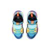 Li-Ning All City 8 Cloud Antiderrapante Amortecimento Durável Leve Rebote Cano Baixo Sapatos de Basquete Tênis Infantil Azul Amarelo YKBS114-3