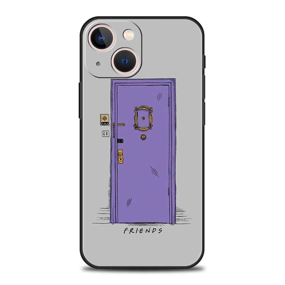 Friends Phone Case Cover for iPhone 17 16 15 14 13 12 Pro Max 11 Pro Max 17 AIR Plus Shockproof Soft TPU Shell Fundas Capas Bags