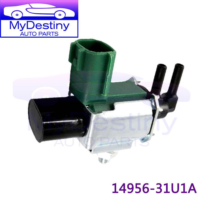 Vapor Canister Purge Solenoid Valve for Nissan Altima 1998-2001 Frontier 1999-2004 2.4L Quest Sentra 14956-31U01 14956-31U1A