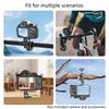 Heavy Duty Two Ball Joint Clamp For Camera Riggings Quick Release Positioning Adjustment On 13-50mm Stabilizers Rod