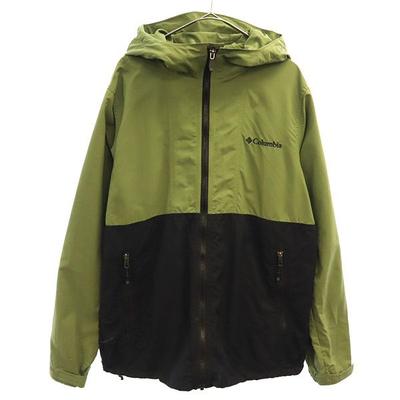 One Point Embroidery Long Sleeve Nylon Jacket M Outdoors Men's Used