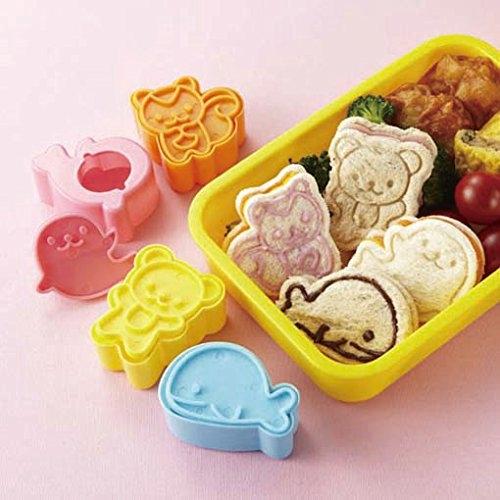 Torne Sea & Forest Friends Bread Cutter Set, 4 pcs, P-3087