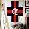 CR Flamengo Wall Tapestry Aesthetic Wall Hanging Printed Fabric Blanket Decorative Tapestries for Bedroom Living Room Home Decor