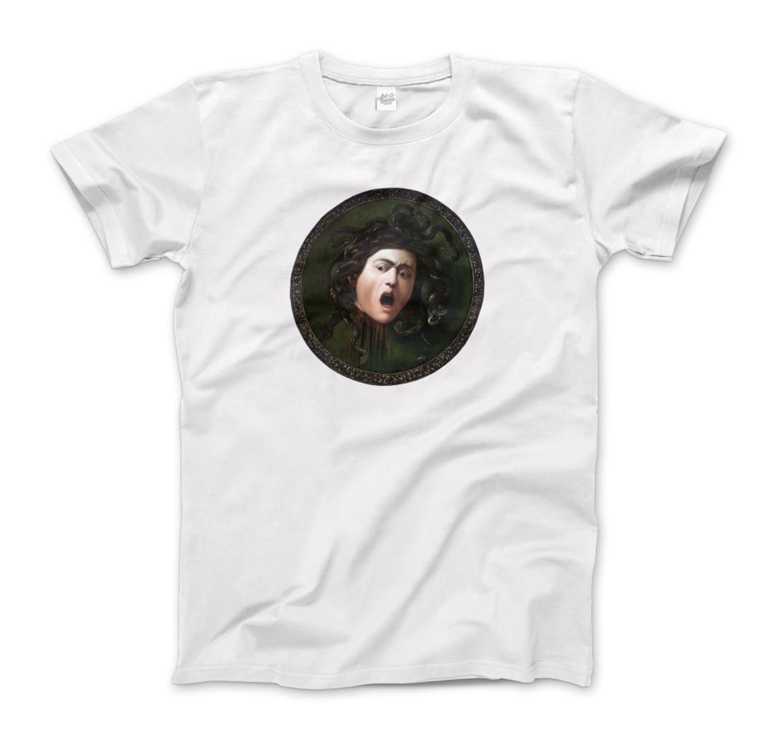 Mythological Medusa: Caravaggio T-Shirt 3XL