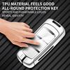 Leather Car Metal Key Case Cover For Vw Volkswagen Cc Passat Cc B6 B7 Protection Key Shell Skin Bag Only Case Accessories