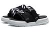 Li Ning Rubber Sole Slide Slippers Women's Black White AGAR014-1