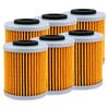 2/4/6 Pcs Cyleto Motorcycle 1st Engine Oil Filter for KTM SMCR SMC R 690 Enduro R 2012- Duke 690R 12-19 690 Rally 2007-2010