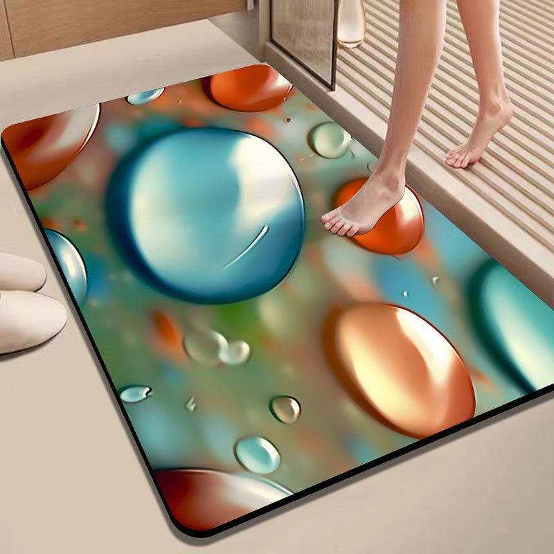 Diatomaceous Earth Bathroom Anti-Slip Absorbent Floor Mat