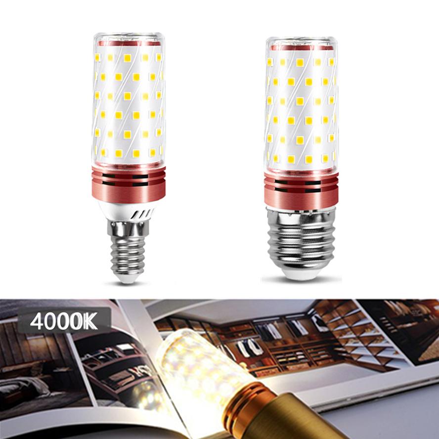 AC85-240V LED-Birnen E14/ E27 Maiskolben-Birnen 110V Dimmbar Drei-Farben-Schalterfunktion für Heimbeleuchtung Zubehör Leuchte