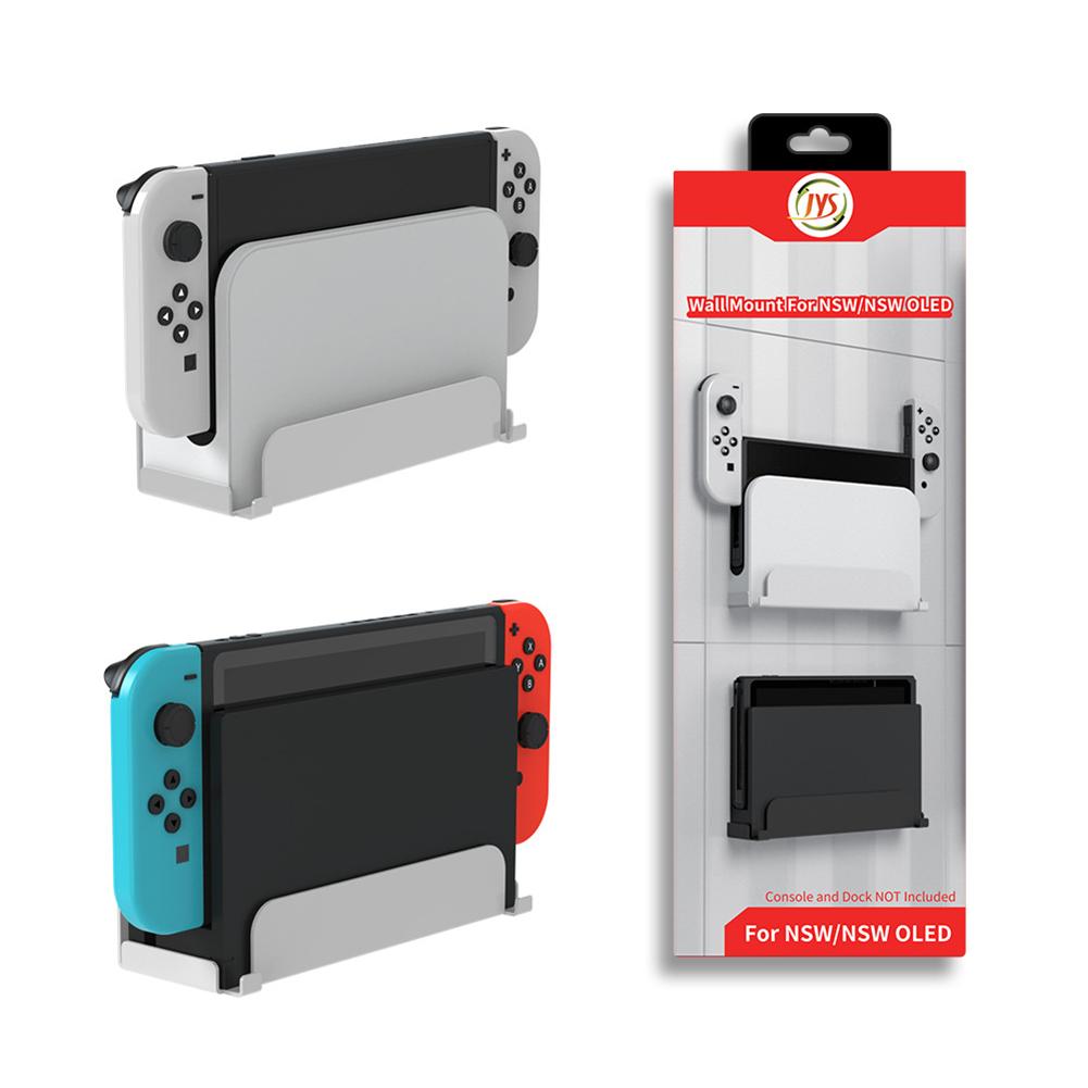 Game Console Wall Mounted Holder Bracket Fit for Nintendo Switch/for Nintendo Switch OLED Host TV Box Wall Mount Storage Rack