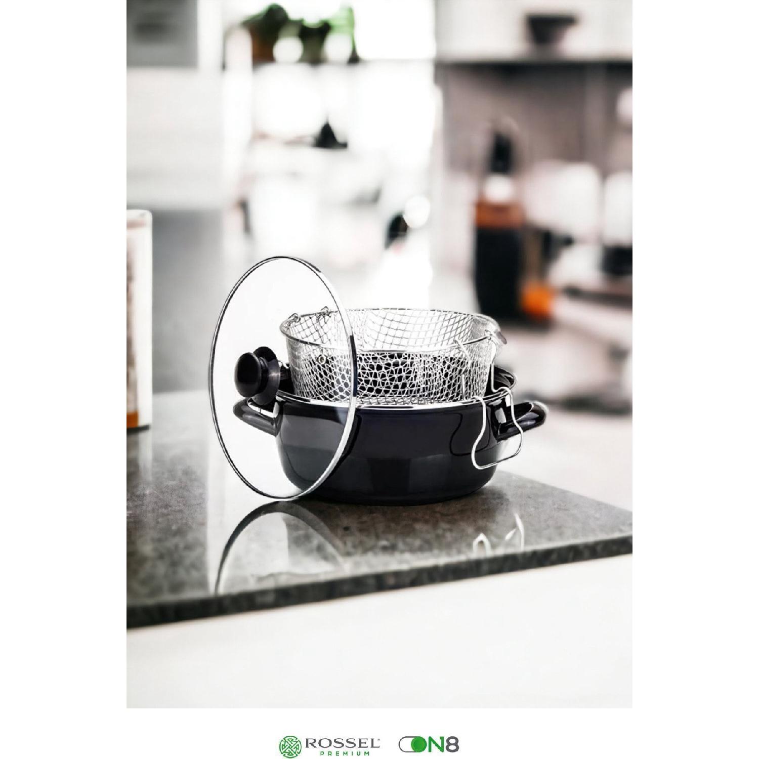 

Enamel Frying Pan 24 Cm Black чорний