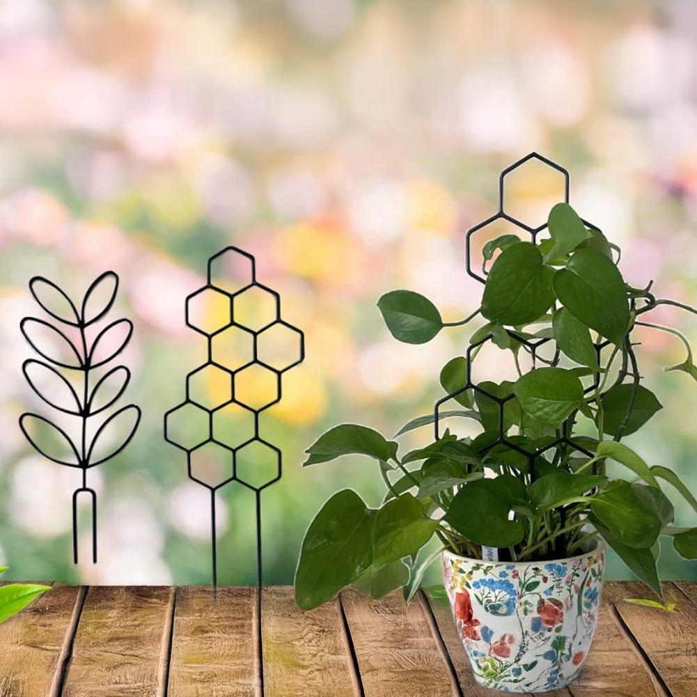 1/3/6Pcs Plastic Plant Support Climbing Trellis Honeycomb Frame Garden Decoration for Indoor Outdoor Plant Shaping Fixing