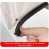 Rubber Auto Rear Trunk Seal 1.5 Meters Long For Vehicle Window Doors And Hatchback Dust Proof Noise Reduction Waterproof