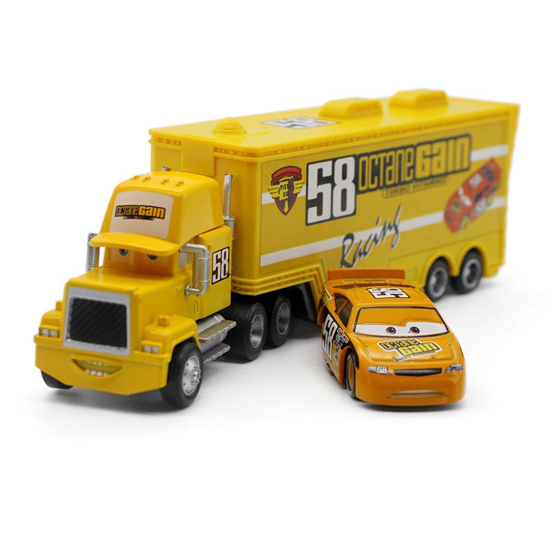 Mack Truck & Race Car Alloy Toy Set for Kids