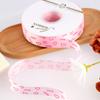 1 Rolle Valentinstag Satinband Herzbänder Partygeschenk Geschenkverpackung DIY Liebe Gedrucktes Verpackungsmaterial Straußdekor