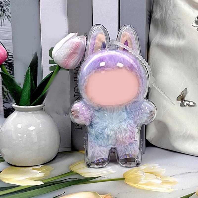 3rd Gen Display Holder for Plush Figure Dolls Displaying Plush Figure Doll Keychain Model Figurine Protective Cover