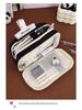 Trousse de creioane Teddy Multi-Strat Color Block Capacitate Mare: Geantă de mână multifuncțională de înaltă valoare pentru elevii din ciclul primar și gimnazial