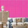 Pink Purple Checkered Wallpaper, Purple Background for Living Room and Bedroom 50x1000