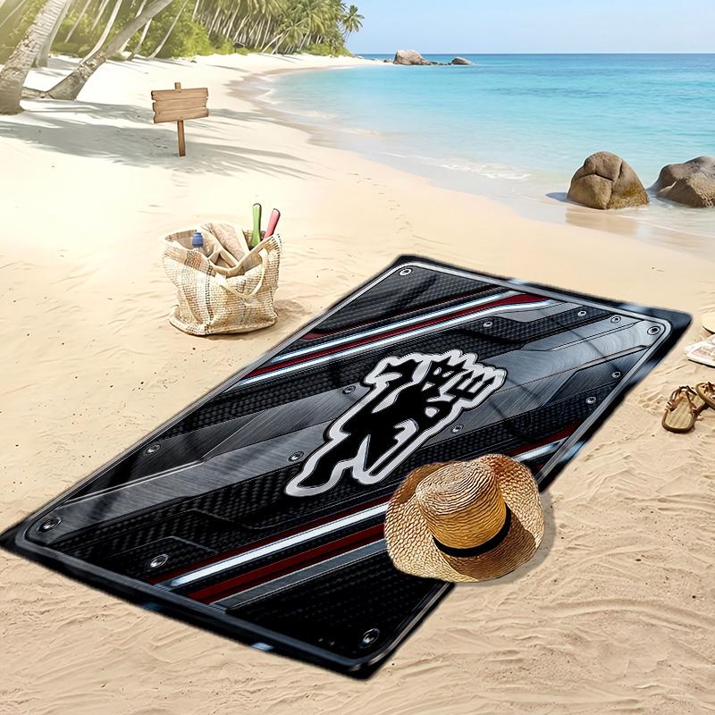 Manchester United Printed Beach Towel Quick Dry Soft TowelPortable Large Rectangular Beach Blanket for Travel Swimming Pool