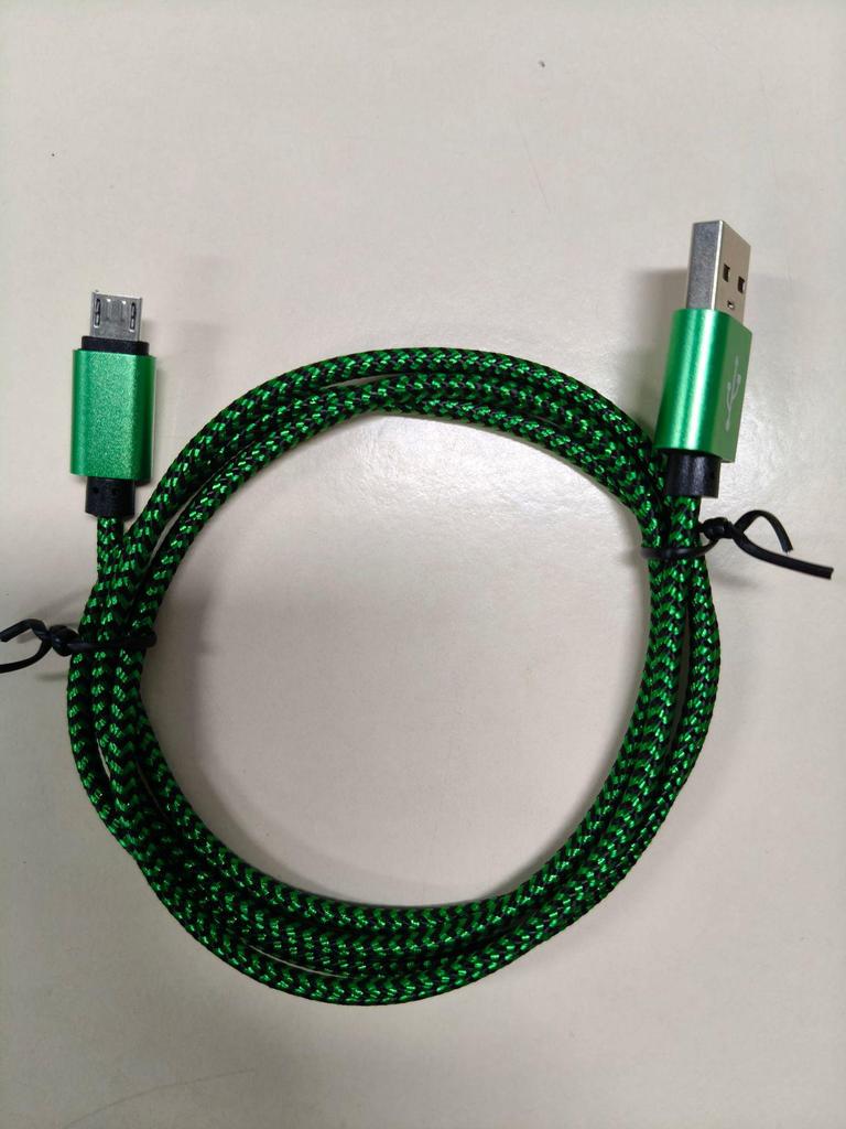 123m Braided Snake Pattern Fast Charging Type-C Cable for Android & Huawei USB Devices