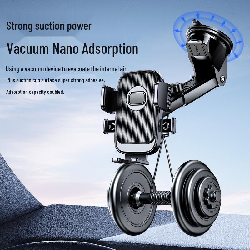 2026 Multi-Functional Car Phone Holder - Suction Cup & Air Vent Mount for Navigation