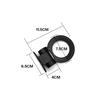 ABS Car Styling Trailer Hooks Sticker Decoration Car Auto Rear Front Trailer Simulation Racing Ring Vehicle Towing Hook
