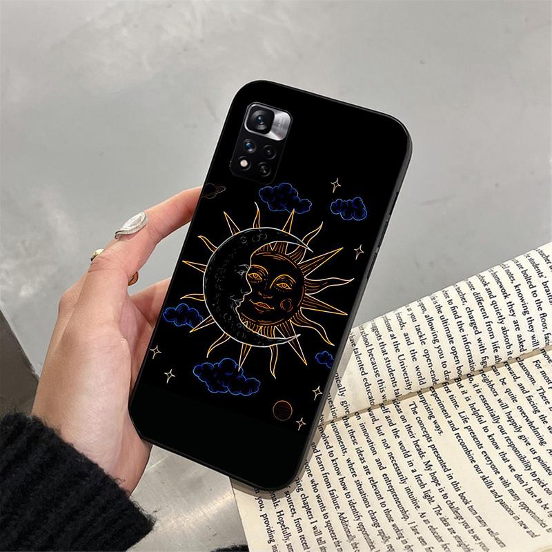 Moon And Sun Phone Case For Xiaomi Redmi Note 13 12 Pro 11S 11 10 Pro 10S 12S Redmi 10 9C 13C
