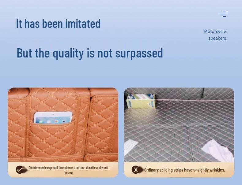 2025 Fangchengbao Bao 7 Trunk and Tail Box Thickened Mat