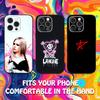 A-Avril Skate punk L-Lavigne Handyhülle Für iPhone 16,15,14,13,12,11,Pro,Max,Plus,X,XS,SE,E,Mini,Weiche Silikon Schwarze Hülle
