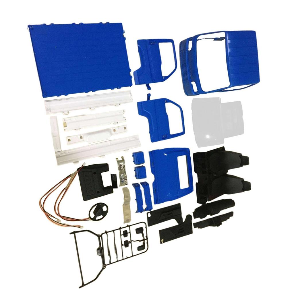 RC Car Truck Shell Replacement Easy to Install DIY Upgrade Parts RC Car Shell for WPL D12 WL01 Ld1297 1:16 RC Car Accessories