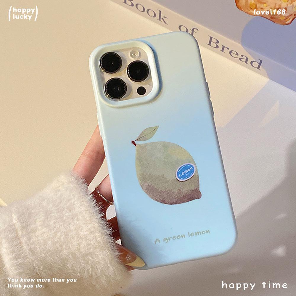 The Fruit Series Is Suitable for IPhone 16 Cases IPhone 15 Phone Cases  14 Skin Like Feel  13 Niche High End Feel